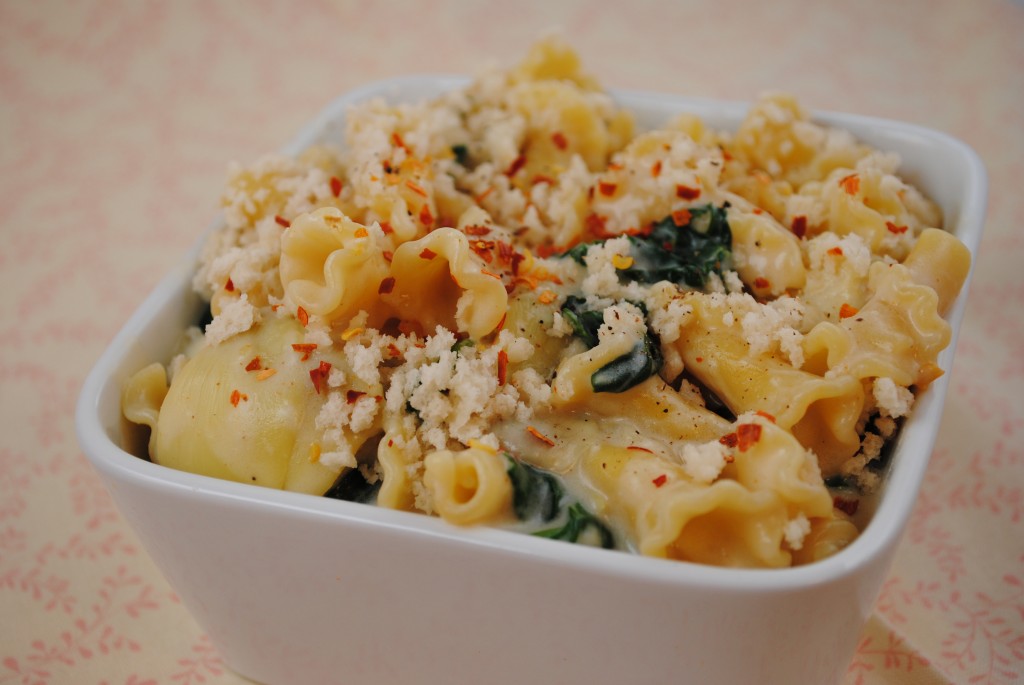 Vegan Spinach Artichoke Pasta